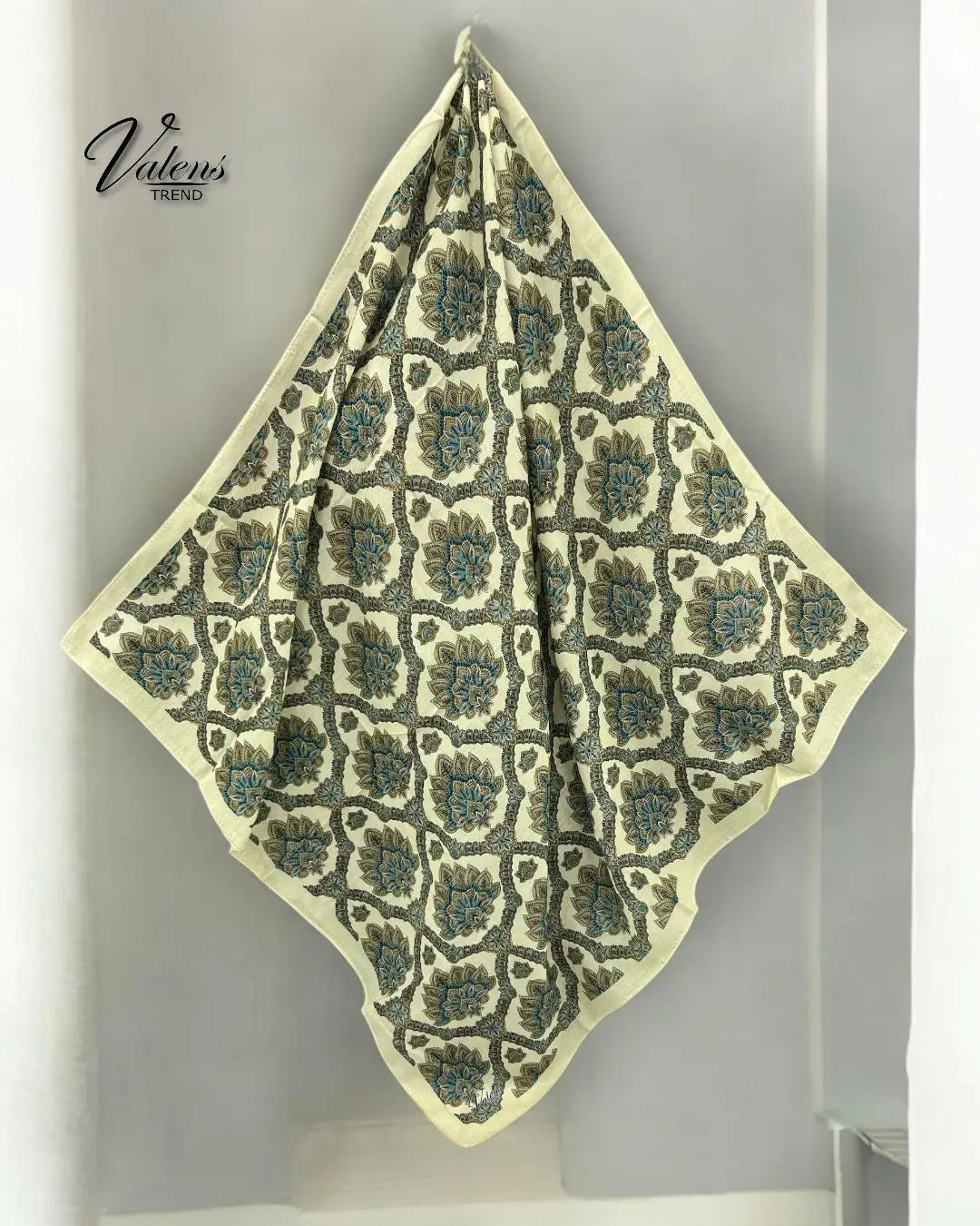 Desenli Koton Eşarp 480