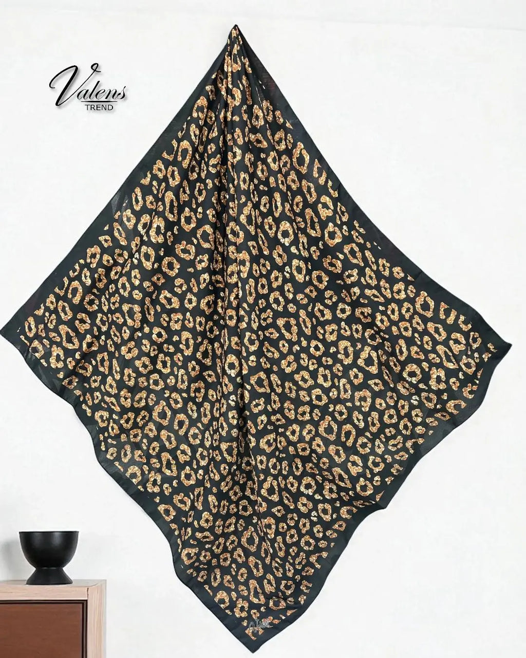 Desenli Koton Eşarp 511