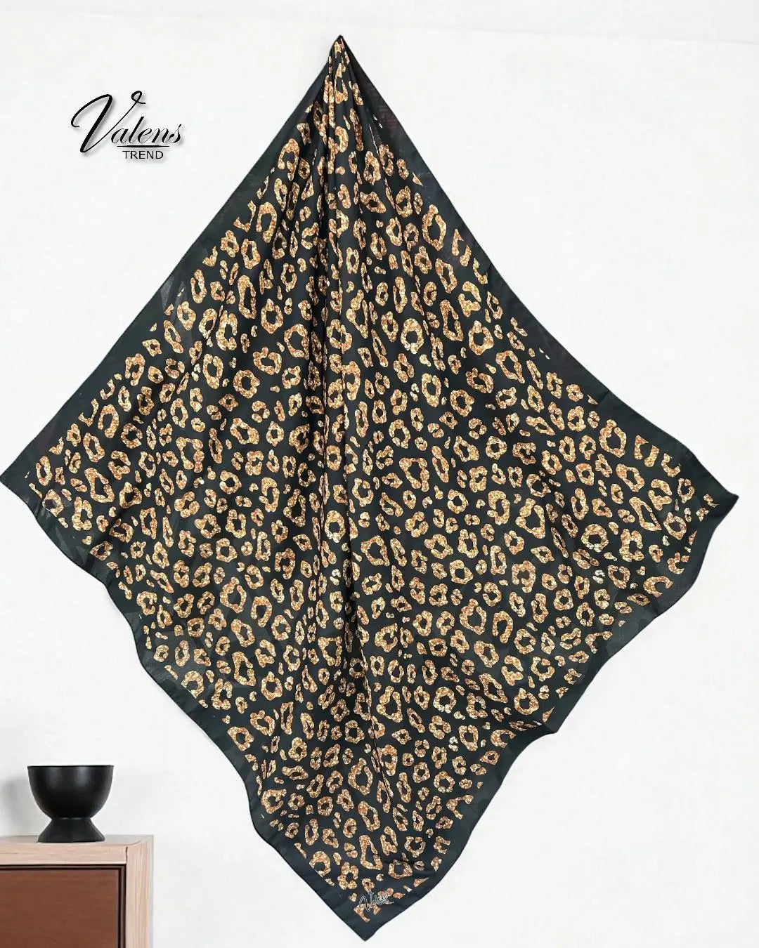 Desenli Koton Eşarp 511