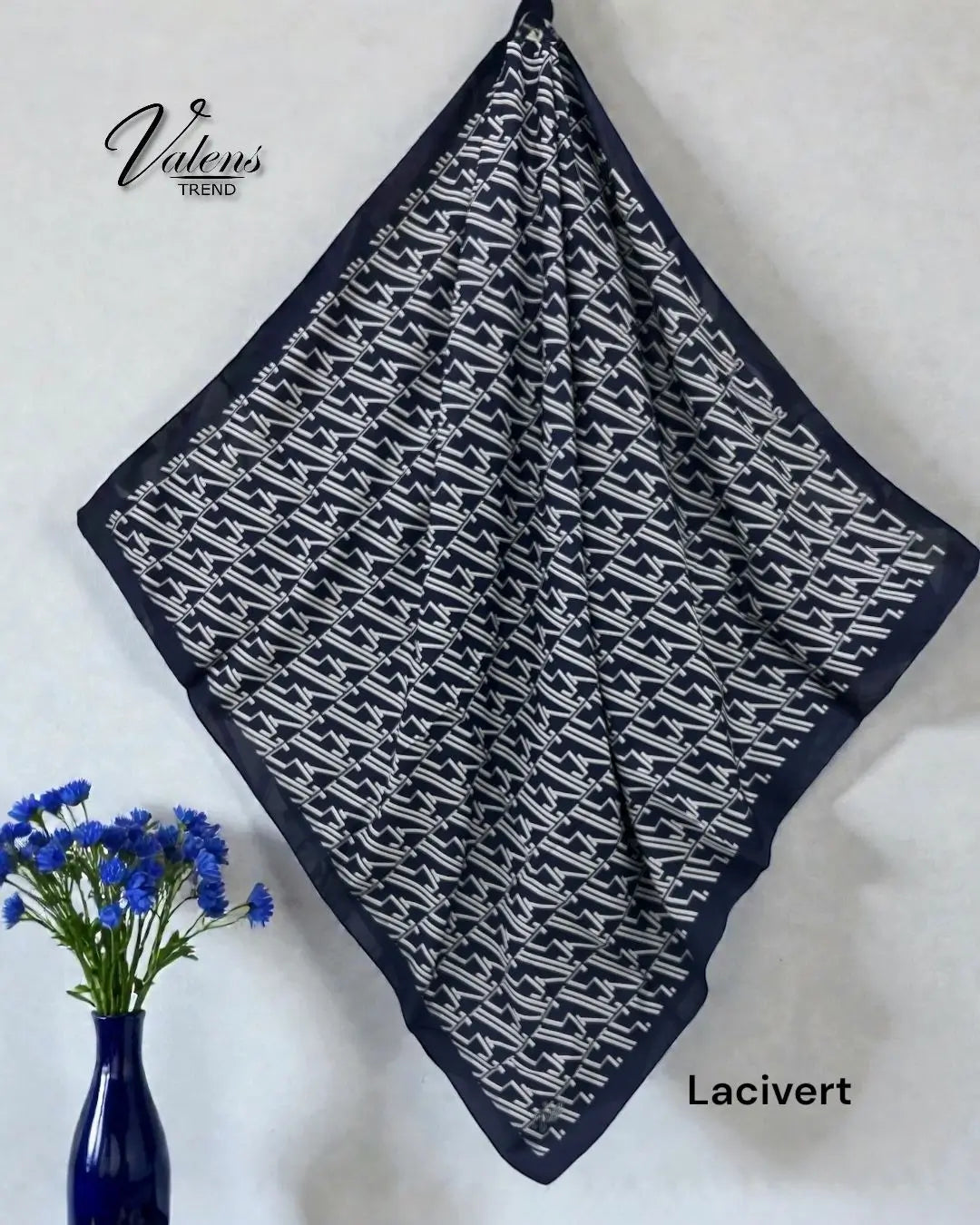 Desenli Koton Eşarp 549 v3