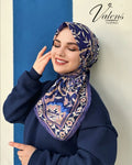 Desenli Koton Eşarp 560