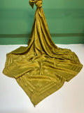 Jakarlı Eşarp DAMAS-YAĞ YEŞİLİ