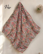 Desenli Koton Eşarp 306