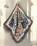 Desenli Koton Eşarp 312