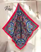Desenli Koton Eşarp 326