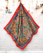 Desenli Koton Eşarp 328