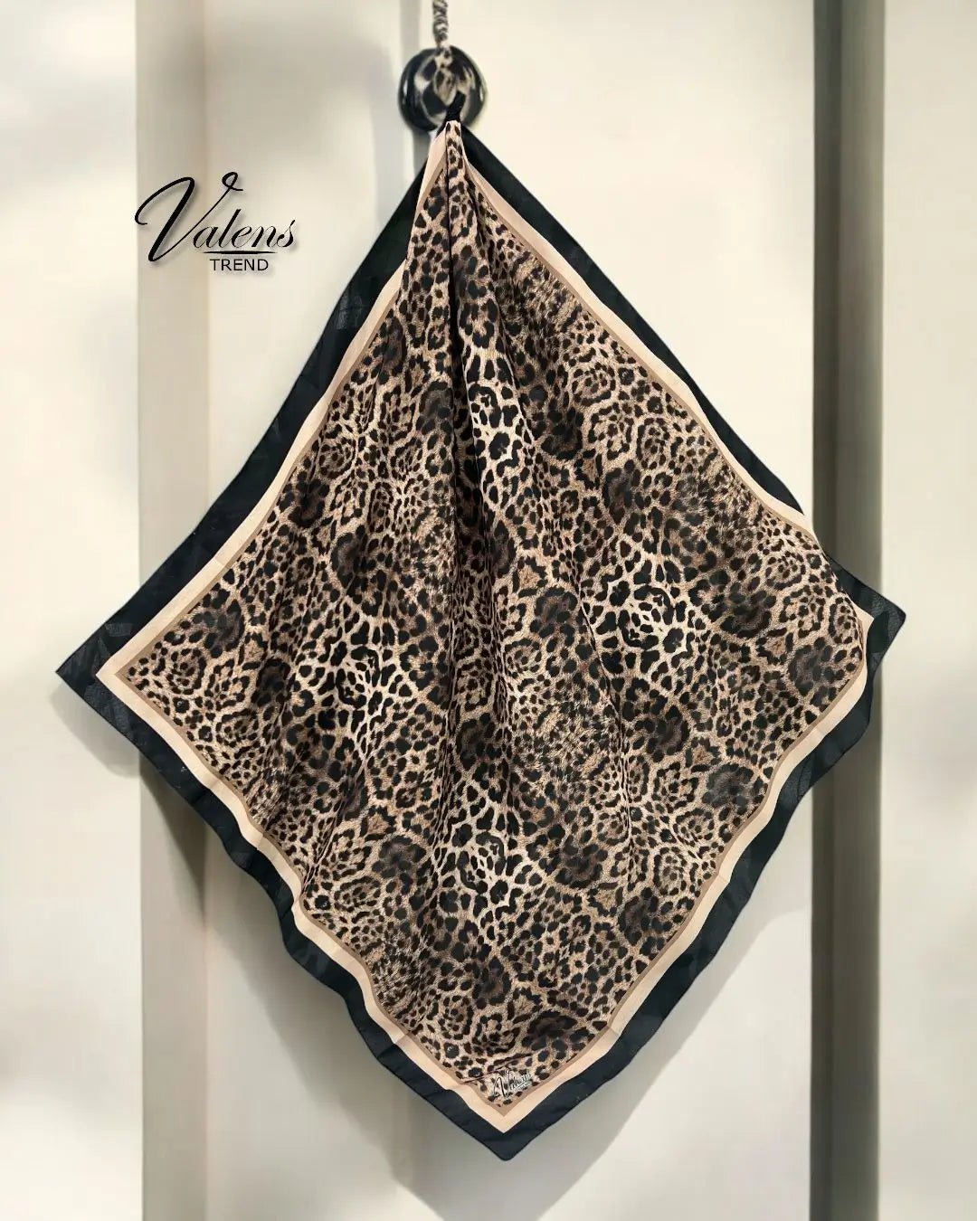 Desenli Koton Eşarp 375