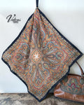 Desenli Koton Eşarp 685