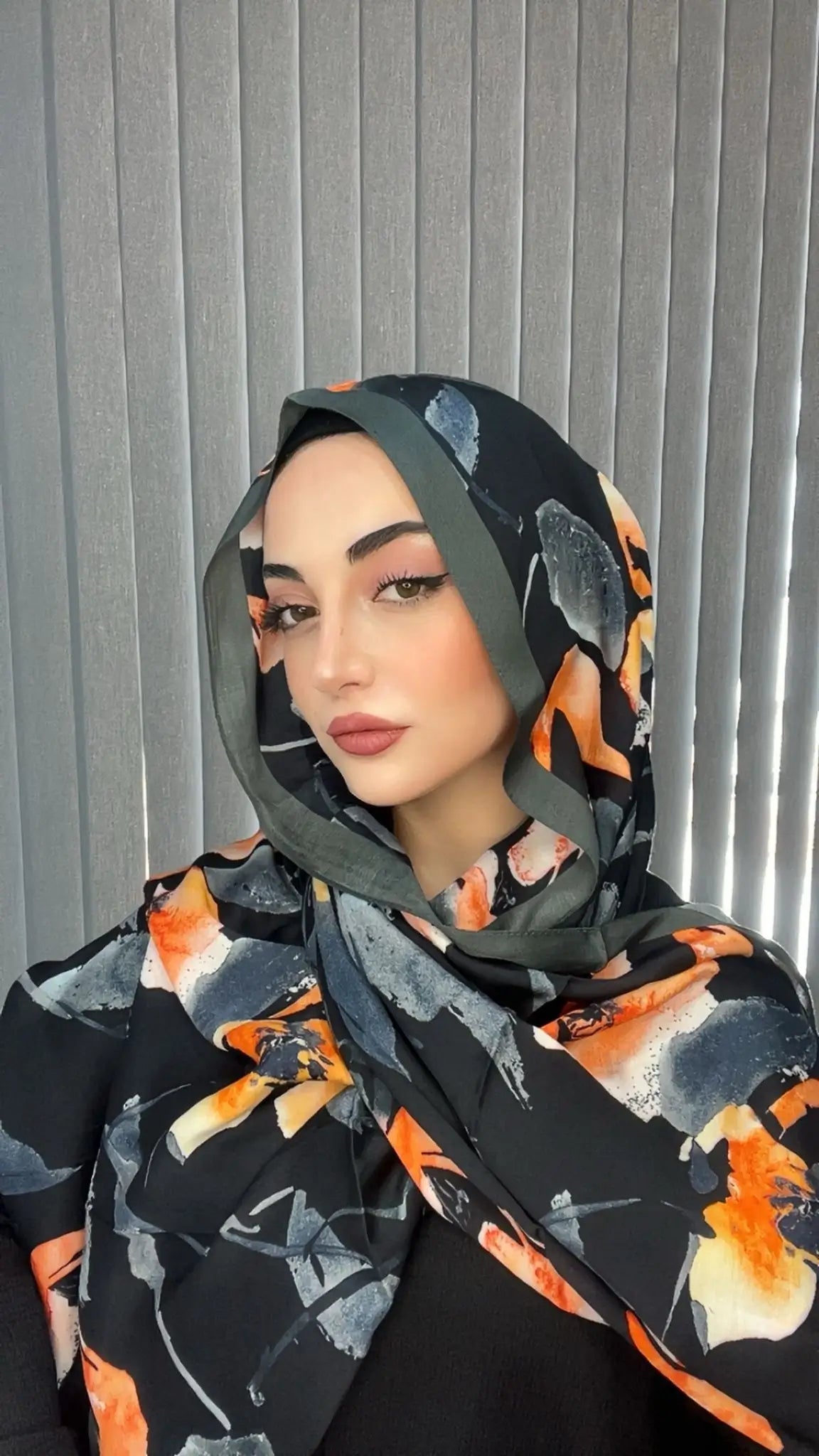İncira Şal Flora İpek 004