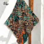 Desenli Koton Eşarp 181