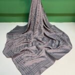 Jakarlı Eşarp BLOOM-GUMUS-GRI