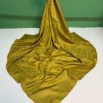 Jakarlı Eşarp BLOOM - YAĞ YEŞİLİ