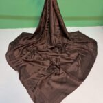 Jakarlı Eşarp ÇİZGİ-ACI KAHVE