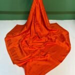 Jakarlı Eşarp ÇİZGİ-ORANGE