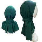 Çıtçıtlı Bone Yeşil