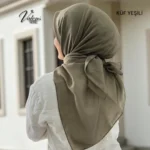 Lüks Koton Eşarp - Küf Yeşili
