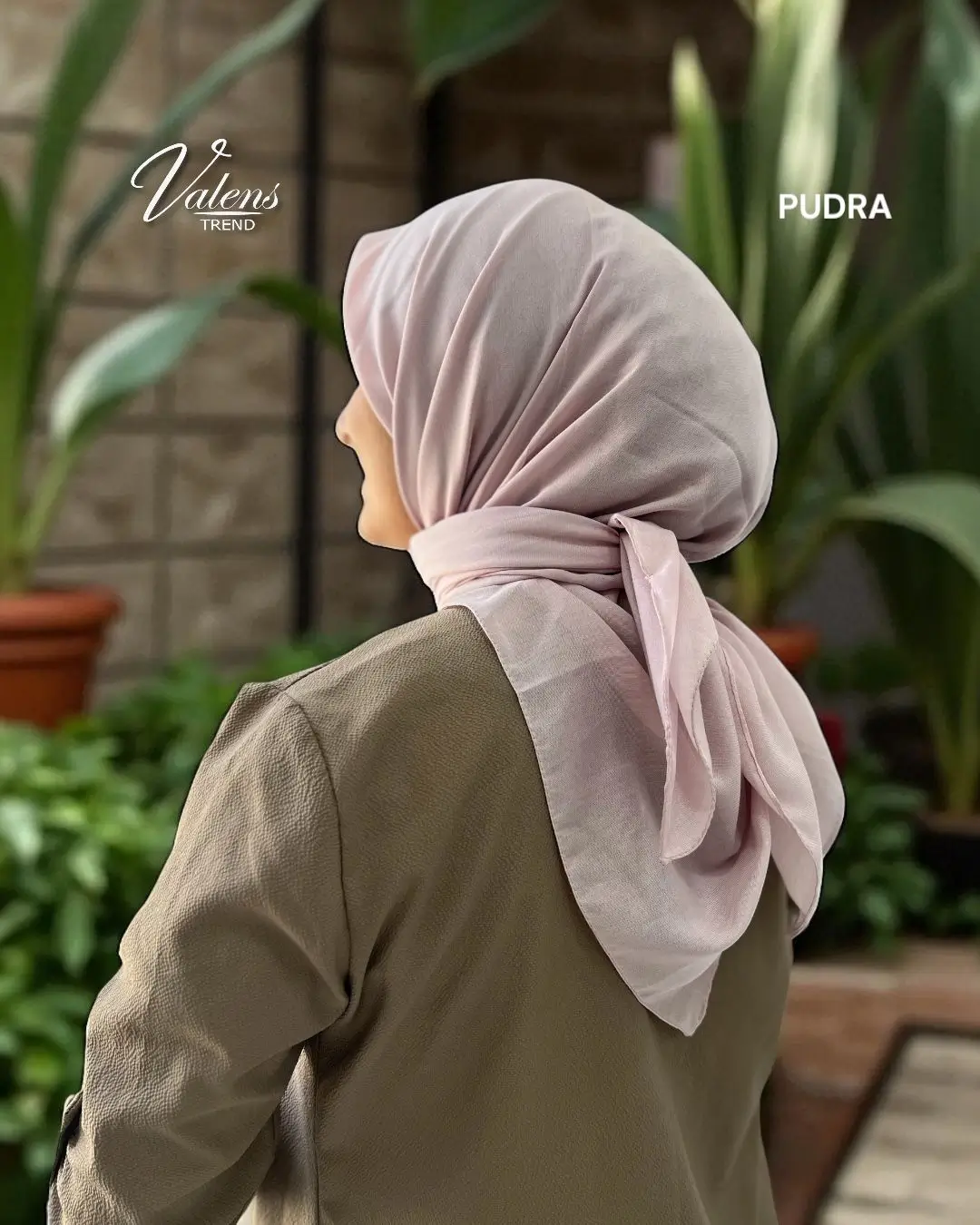 Lüks Koton Eşarp - Pudra