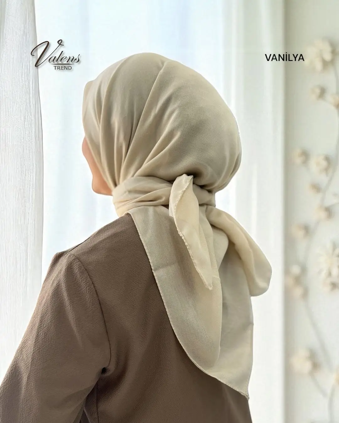 Lüks Koton Eşarp - Vanilya
