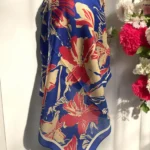 Soft Eşarp - Flora Desenli 14