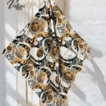 Desenli Koton Eşarp 245