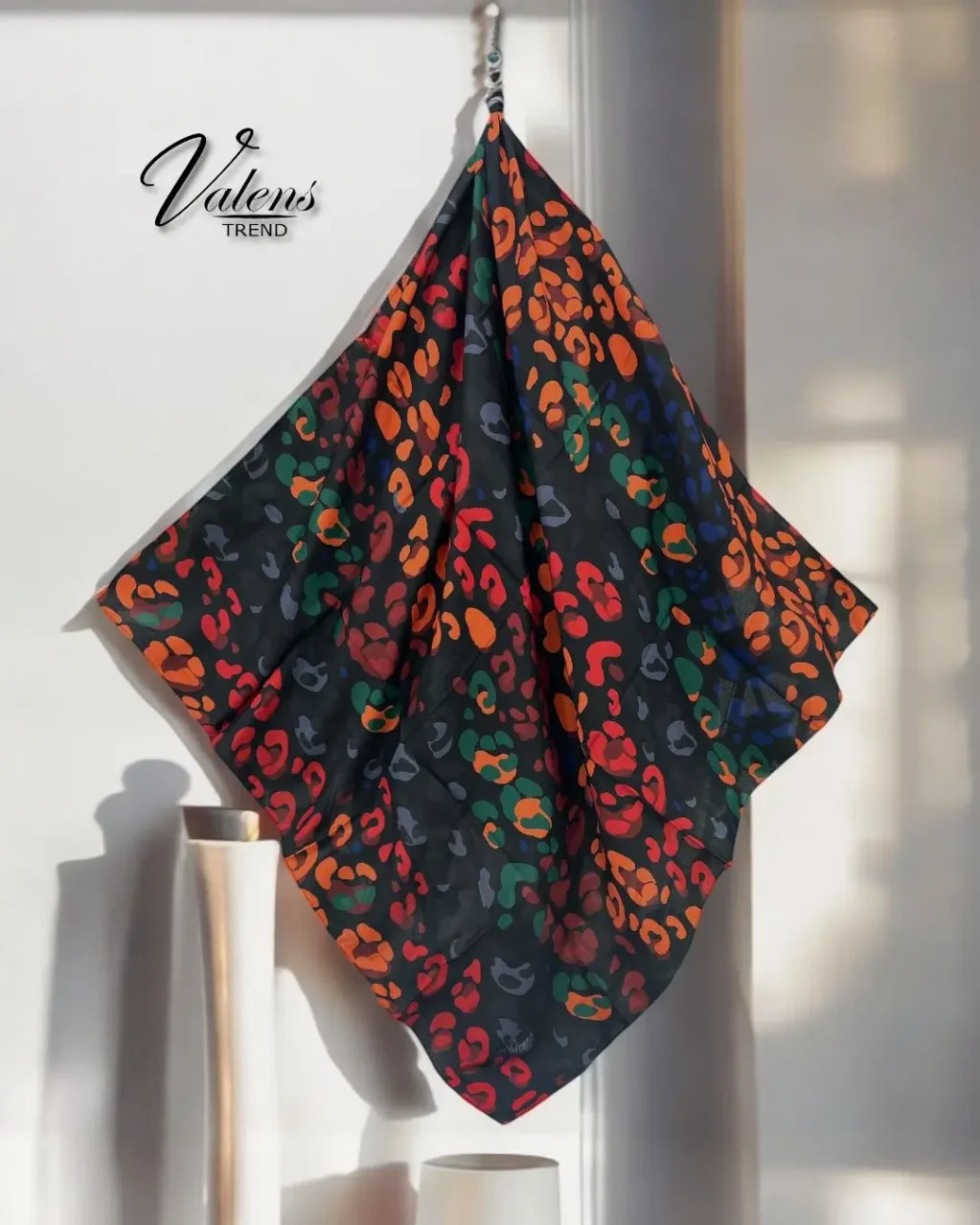 Desenli Koton Eşarp 266 Desenli Koton Eşarp 266 - Görsel 1