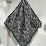 Desenli Koton Eşarp 358