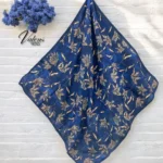 Desenli Koton Eşarp 406