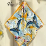 Desenli Koton Eşarp 412