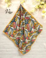 Desenli Koton Eşarp 414