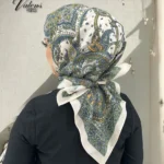 Soft Eşarp - Ebru Desen 10