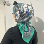 Soft Eşarp - Ebru Desen 14