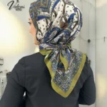 Soft Eşarp - Ebru Desen 08