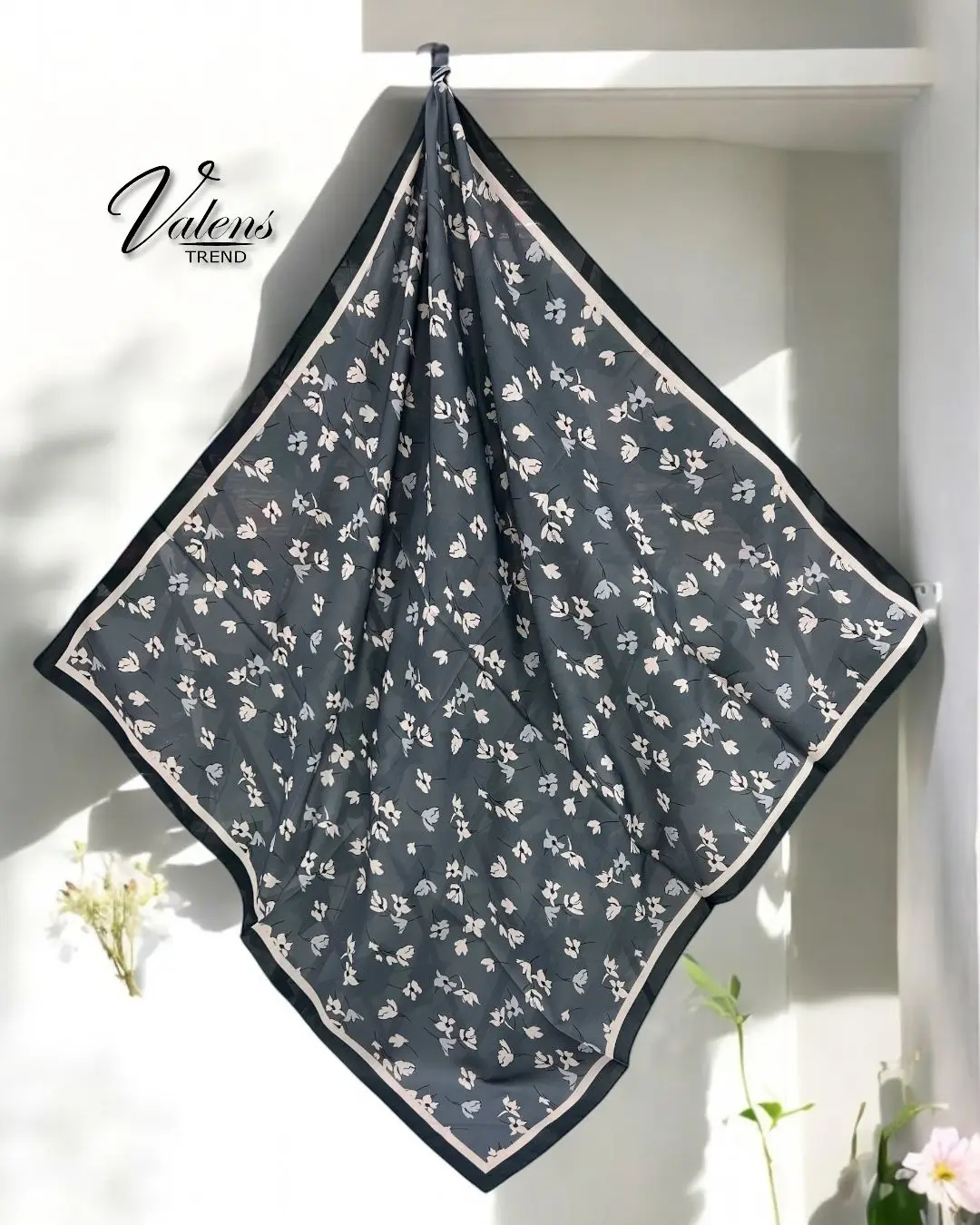 Soft Eşarp - Lale Desen 13