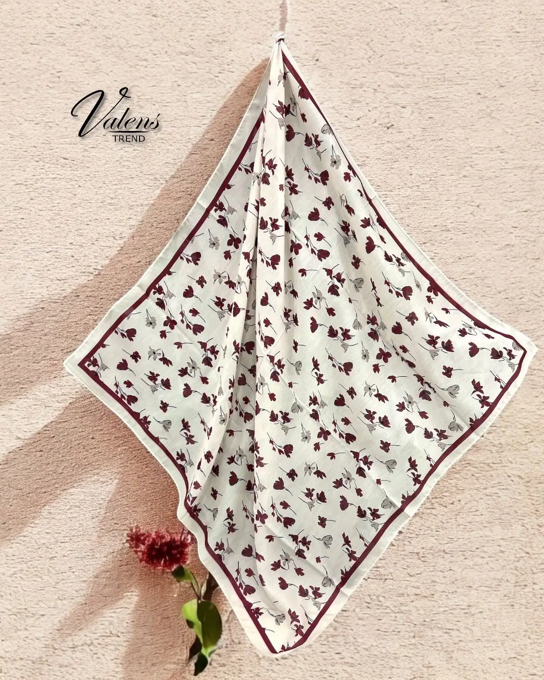 Soft Eşarp - Lale Desen 05