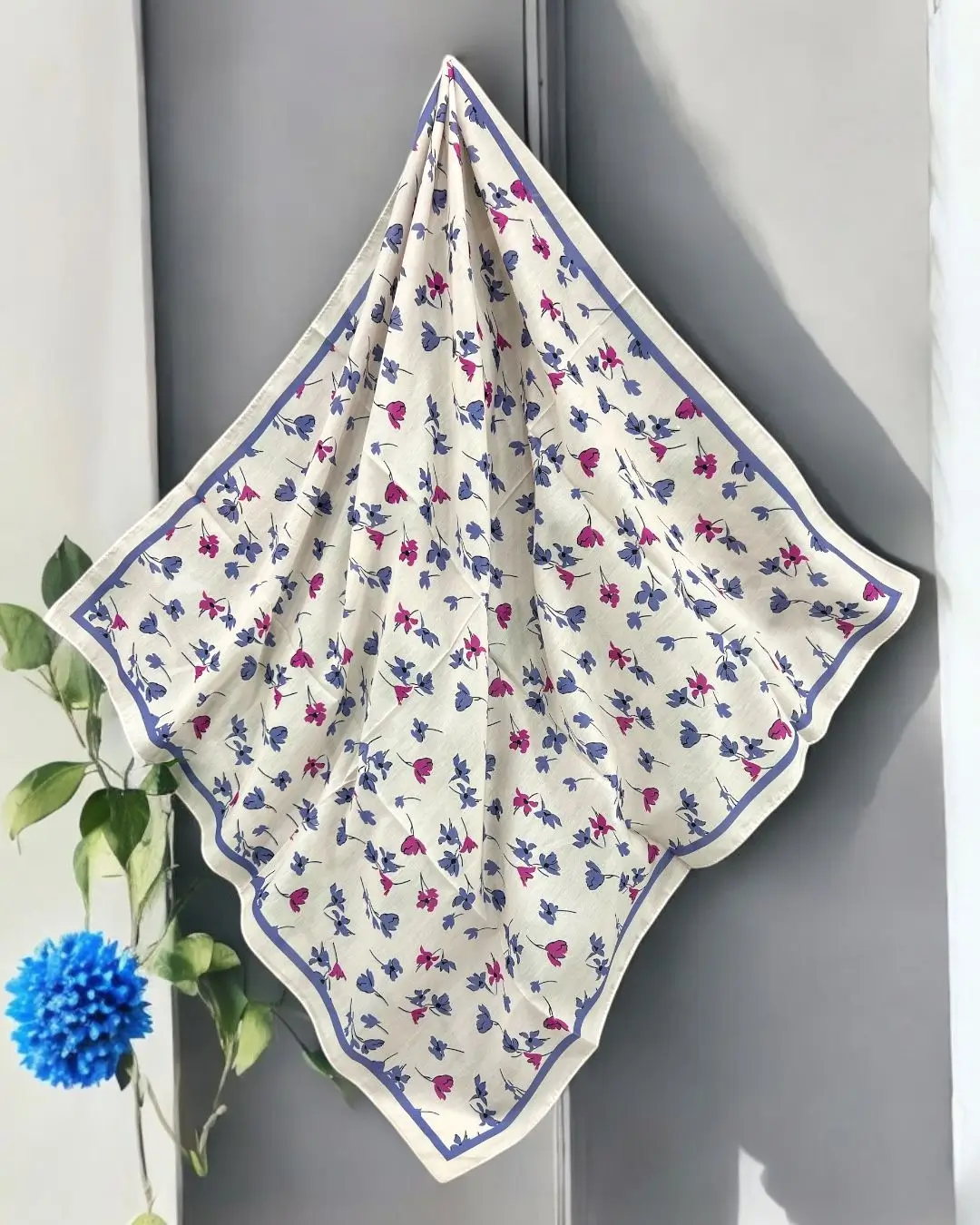 Soft Eşarp - Lale Desen 06