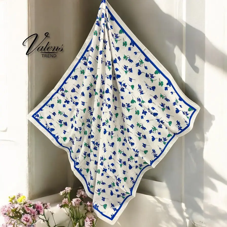 Soft Eşarp - Lale Desen 08