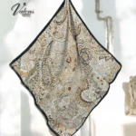 Desenli Koton Eşarp 421