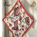 Desenli Koton Eşarp 429