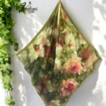 Desenli Koton Eşarp 436