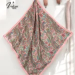 Desenli Koton Eşarp 439