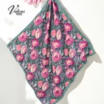 Desenli Koton Eşarp 455