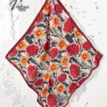 Desenli Koton Eşarp 460