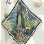 Desenli Koton Eşarp 469