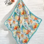 Desenli Koton Eşarp 474