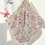 Desenli Koton Eşarp 420