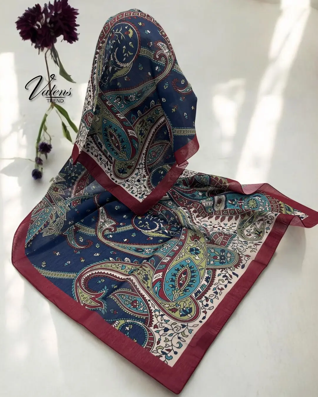 Etro Desen Vual Şal 11