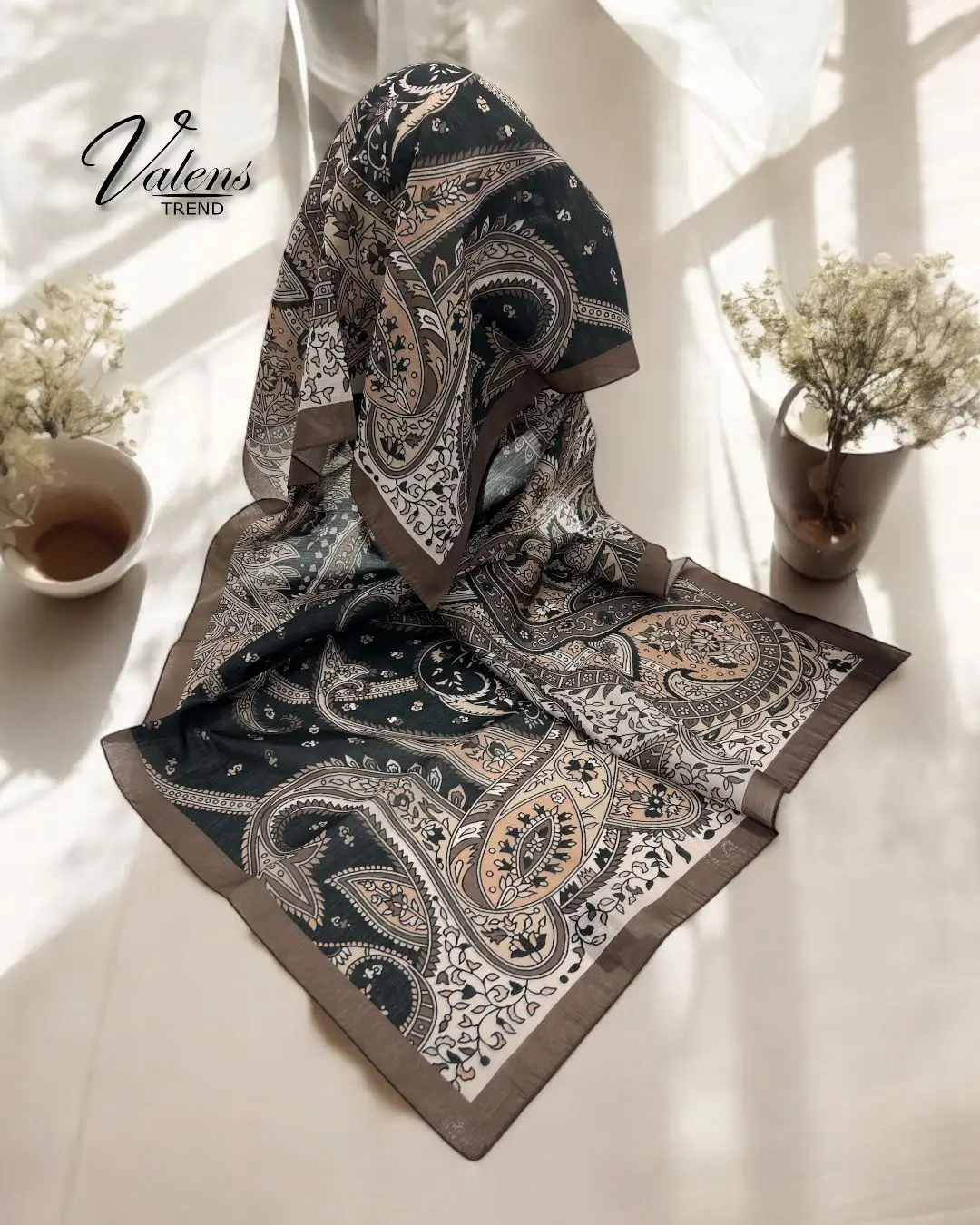 Etro Desen Vual Şal 02