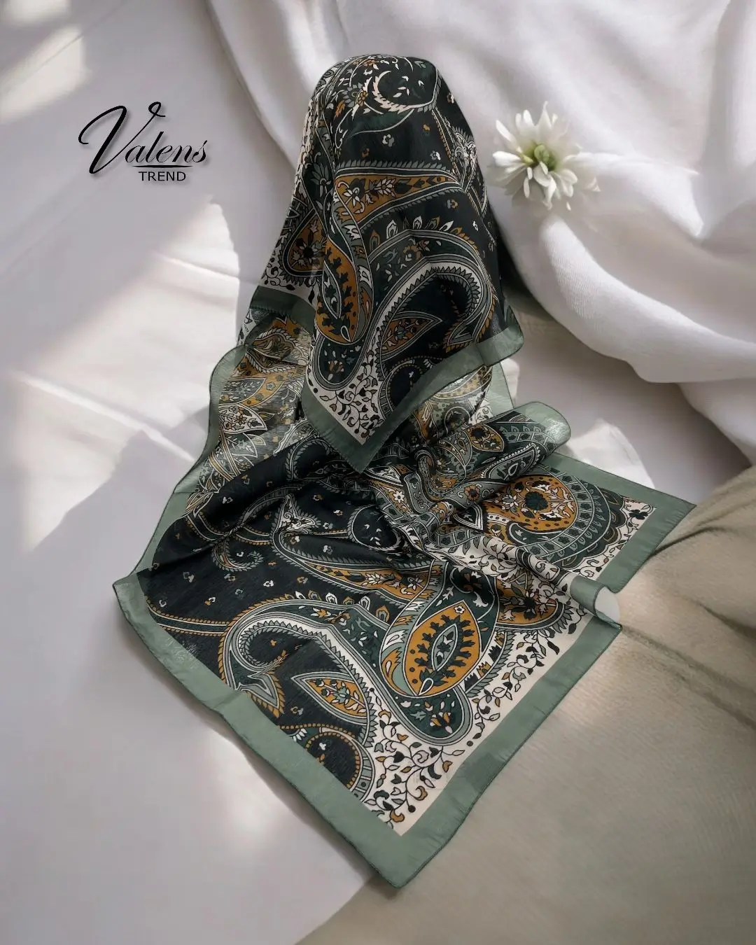 Etro Desen Vual Şal 05