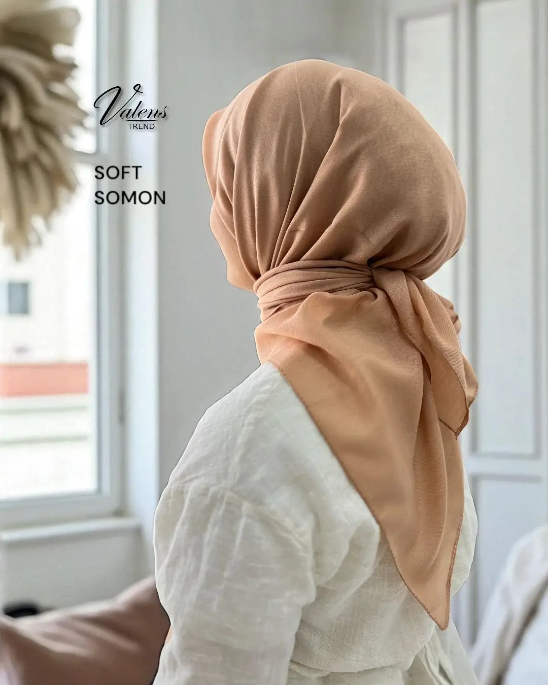 Lüks Koton Eşarp - Soft Somon