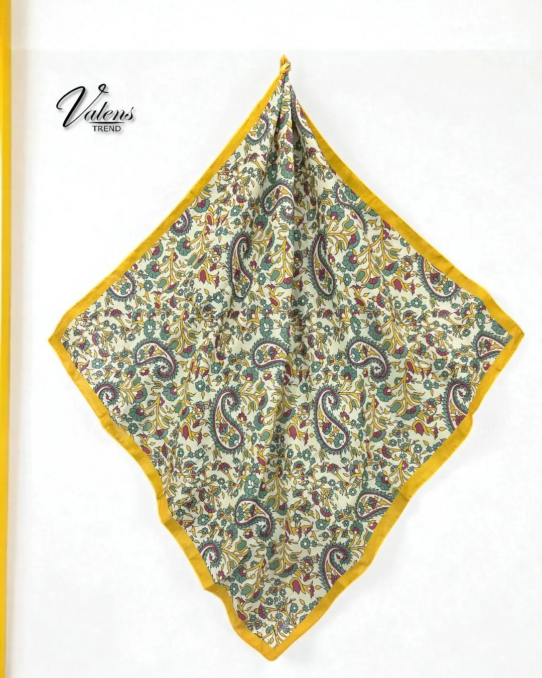 Desenli Koton Eşarp 481